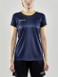 Preview: Damen Craft Progress 2.0 Graphic Trikot Marine/Gelb