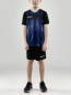 Preview: Kinder Craft Progress 2.0 Stripe Trikot - Schwarz/Blau