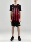 Preview: Kinder Craft Progress 2.0 Stripe Trikot - Schwarz/Rot