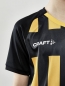 Preview: Kinder Craft Progress 2.0 Stripe Trikot - Schwarz/Gelb