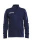 Preview: Kinder Trainingssweat - Craft Progress Halfzip - Navy/Weiß