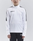 Preview: Kinder Trainingssweat - Craft Progress Halfzip - Weiß/Schwarz