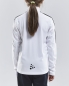 Preview: Kinder Trainingssweat - Craft Progress Halfzip - Weiß/Schwarz