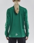 Preview: Damen Trainingsjacke Craft Progress Jacket - Grün/Weiß