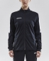 Preview: Damen Trainingsjacke Craft Progress Jacket - Schwarz/Weiß