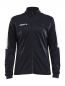 Preview: Damen Trainingsjacke Craft Progress Jacket - Schwarz/Weiß