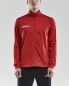 Preview: Herren Trainingsjacke Craft Progress Jacket - Rot/Weiß