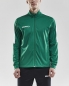 Preview: Herren Trainingsjacke Craft Progress Jacket - Grün/Weiß