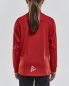 Preview: Kinder Trainingsjacke Craft Progress Jacket - Rot/Weiß