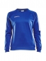 Preview: Damen Trainingssweatshirt Craft Progress R-Neck - Blau/Weiß