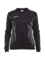 Preview: Damen Trainingssweatshirt Craft Progress R-Neck - Schwarz/Weiß
