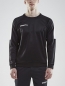 Preview: Craft Progress R-Neck Trainingssweatshirt - Schwarz/Weiß