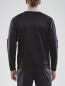 Preview: Craft Progress R-Neck Trainingssweatshirt - Schwarz/Weiß