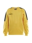 Preview: Kinder Trainingssweatshirt Craft Progress R-Neck - Gelb/Schwarz
