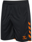 Preview: Kinder Hummel Core 2.0 Shorts BLACK/ ORANGE TIGER
