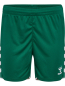 Preview: Damen Hummel Core 2.0 Shorts EVERGREEN/ WHITE
