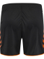 Preview: Damen Hummel Core 2.0 Shorts BLACK/ ORANGE TIGER