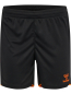 Preview: Damen Hummel Core 2.0 Shorts BLACK/ ORANGE TIGER