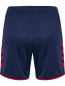 Preview: Damen Hummel Core 2.0 Shorts MARINE/ TRUE RED