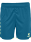 Preview: Damen Hummel Core 2.0 Shorts CELESTIAL/ PALE LIME YELLOW