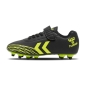 Preview: Hummel Top Star FG Black Yellow - Kinder Fußballschuhe Klett