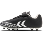 Preview: Hummel Top Star FG Black White - Kinder Fußballschuhe Klett