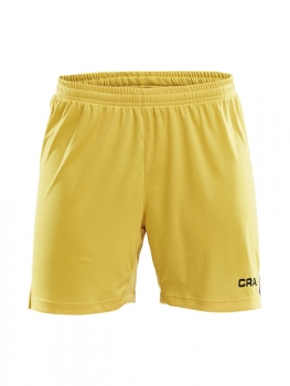 Damen Craft Progress Short Contrast - Gelb/Blau