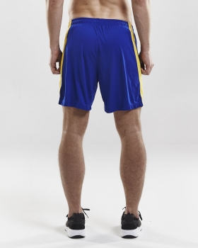 Preview: Herren Craft Progress Short Contrast - Blau/Gelb