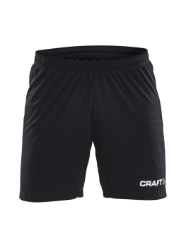 Preview: Herren Craft Progress Short Contrast - Schwarz/Gelb