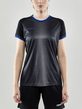 Preview: Damen Craft Progress 2.0 Graphic Trikot Schwarz/Blau