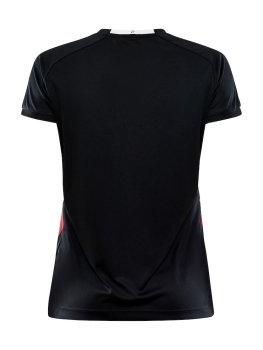 Damen Craft Progress 2.0 Stripe Trikot - Schwarz/Rot