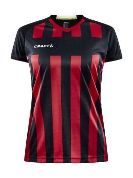 Damen Craft Progress 2.0 Stripe Trikot - Schwarz/Rot