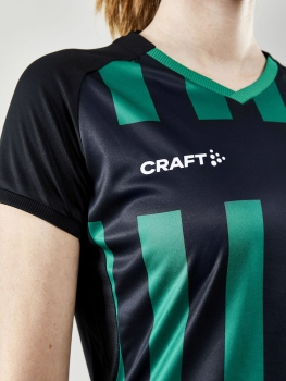 Preview: Damen Craft Progress 2.0 Stripe Trikot - Schwarz/Grün