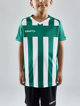 Kinder Craft Progress 2.0 Stripe Trikot - Grün/Weiß