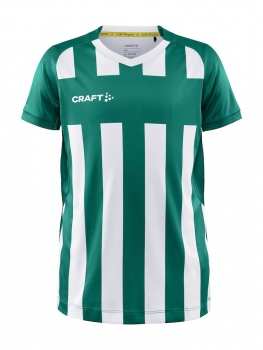 Kinder Craft Progress 2.0 Stripe Trikot - Grün/Weiß
