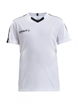 Kinder Craft Progress Contrast Trikot - Weiß/Schwarz