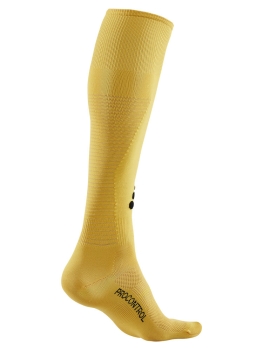 Craft Strumpfstutzen Pro Control Socks - Gelb