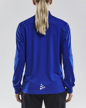 Preview: Damen Trainingsjacke Craft Progress Jacket - Blau/Weiß
