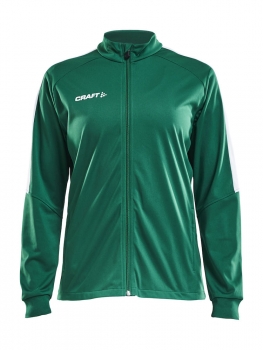 Damen Trainingsjacke Craft Progress Jacket - Grün/Weiß