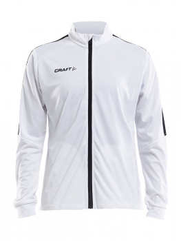 Damen Trainingsjacke Craft Progress Jacket - Weiß/Schwarz