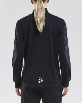 Preview: Damen Trainingsjacke Craft Progress Jacket - Schwarz