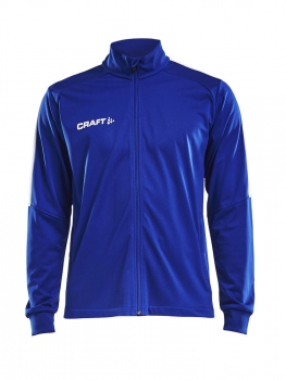 Herren Trainingsjacke Craft Progress Jacket - Blau/Weiß