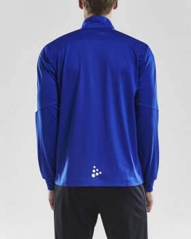 Herren Trainingsjacke Craft Progress Jacket - Blau/Weiß