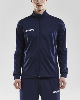 Herren Trainingsjacke Craft Progress Jacket - Navy/Weiß