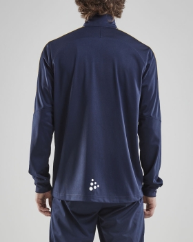 Herren Trainingsjacke Craft Progress Jacket - Navy/Gelb