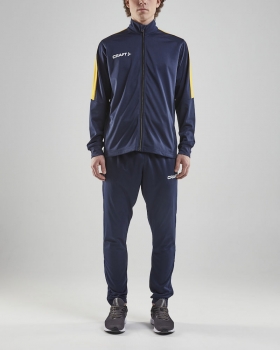 Herren Trainingsjacke Craft Progress Jacket - Navy/Gelb