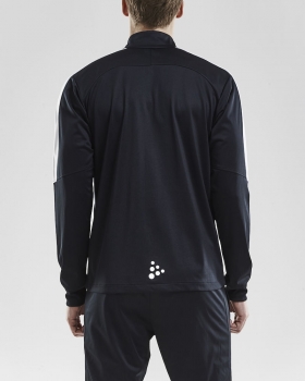 Herren Trainingsjacke Craft Progress Jacket - Schwarz/Weiß