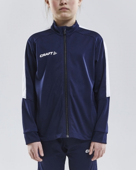 Kinder Trainingsjacke Craft Progress Jacket - Navy/Weiß