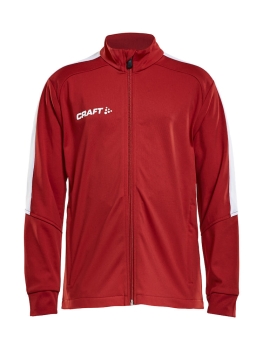 Kinder Trainingsjacke Craft Progress Jacket - Rot/Weiß