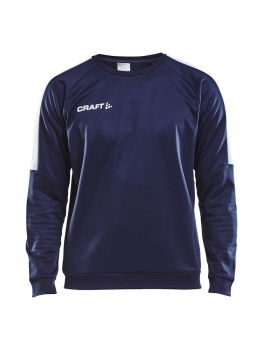 Preview: Craft Progress R-Neck Trainingssweatshirt - Navy/Weiß